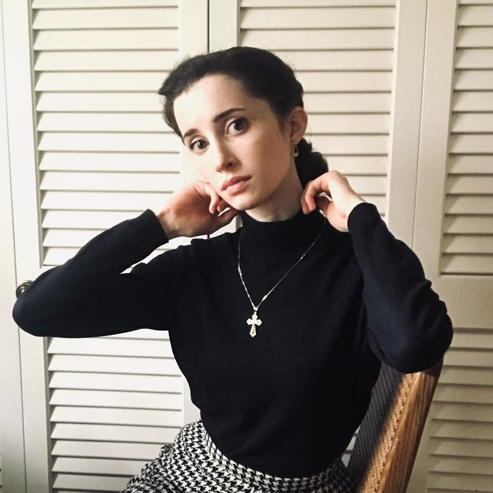 Black Turtleneck Sweater